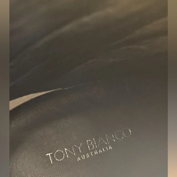 Tony Bianco White Leather Ankle Boots - Picture 7 of 16